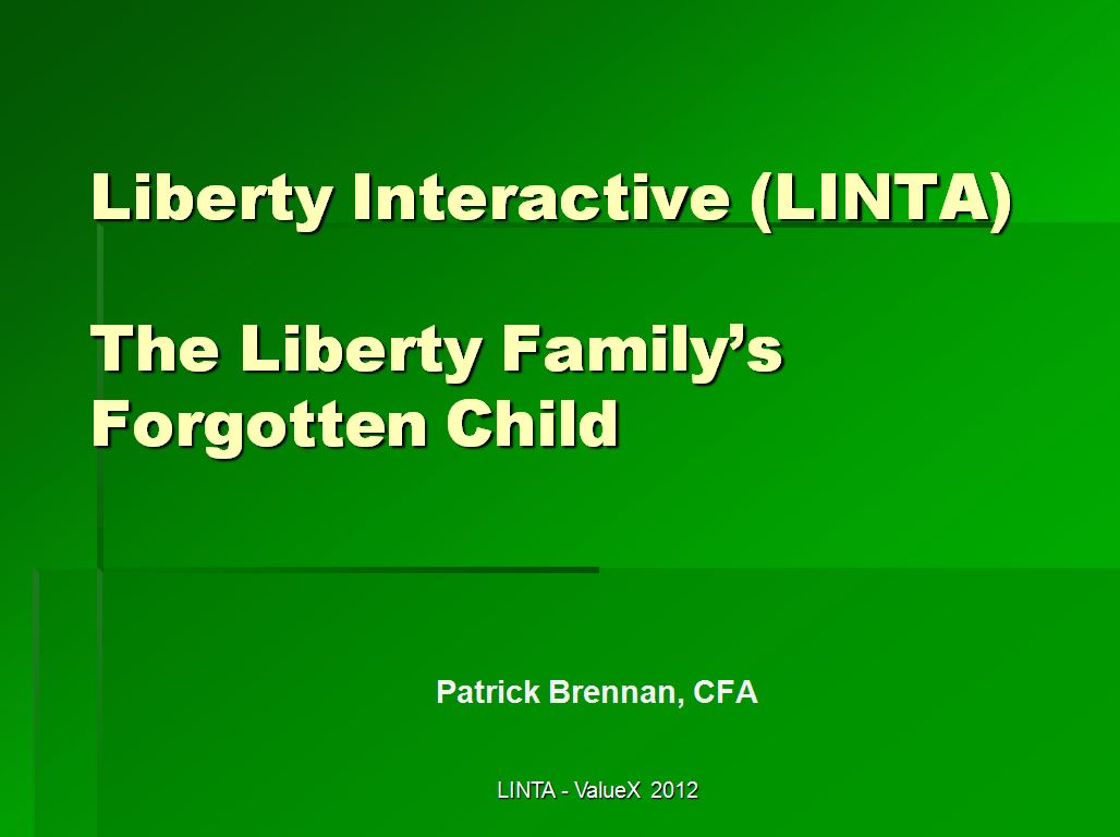 The Liberty Family’s Forgotten Child by Patrick Brennan